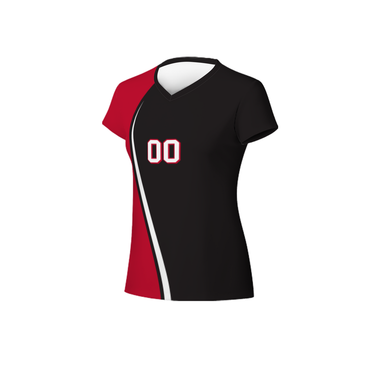 Female Short Sleeve Volleyball Jersey