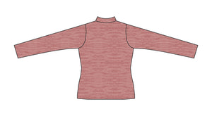
                
                    Load image into Gallery viewer, Female 3/4 Mock Zip Running Top | Rose - ATACsportswear.com
                
            