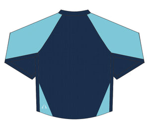 
                
                    Load image into Gallery viewer, Male Downhill Jersey | Two-Tone Blue - ATACsportswear.com
                
            