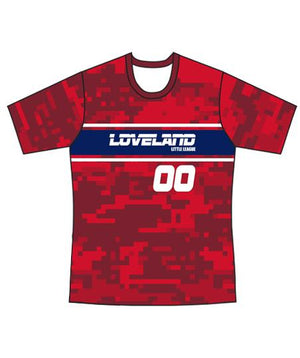 
                
                    Load image into Gallery viewer, Loveland 2019 Red 188 - Adult Tech Tee Jersey
                
            