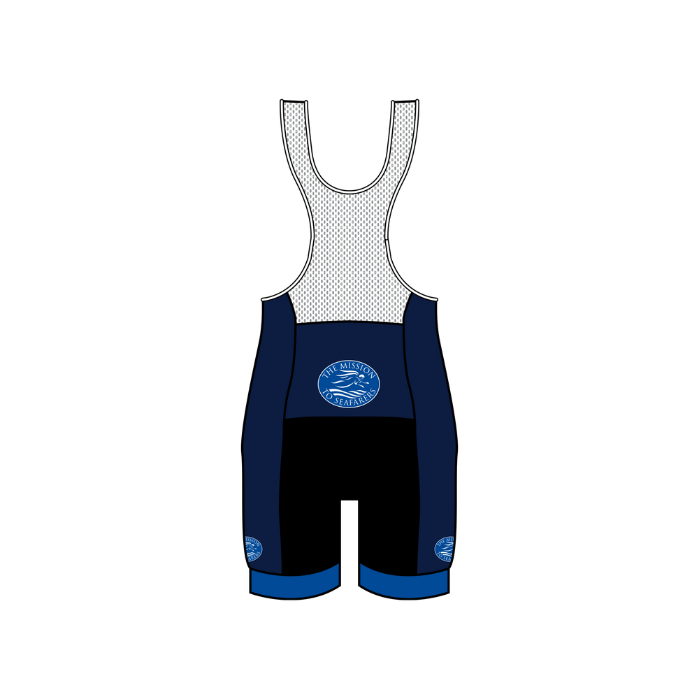 
                
                    Load image into Gallery viewer, MISSION TO SEAFARERS - Peloton Bib Shorts
                
            