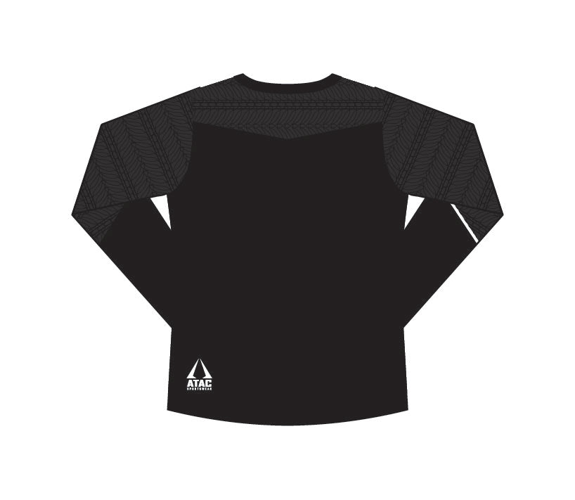 
                
                    Load image into Gallery viewer, ATAC Crewneck Sweatshirt | Black Two-Tone - ATACsportswear.com
                
            