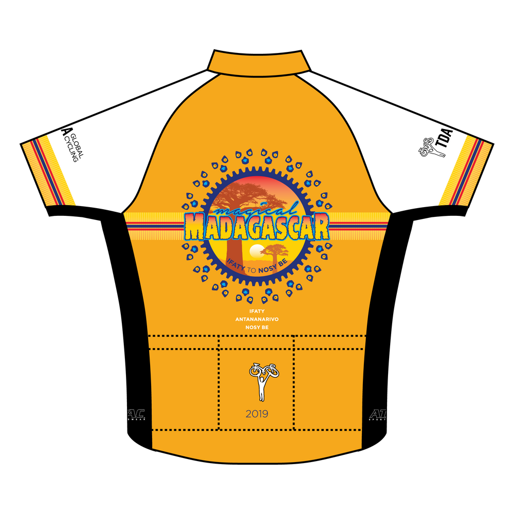 
                
                    Load image into Gallery viewer, TDA 2019 - MADAGASCAR_Cycling Jersey - Short Sleeve Portal
                
            
