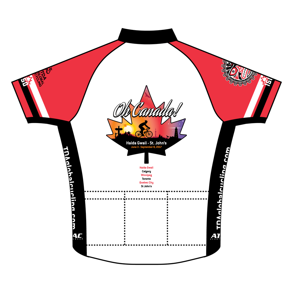 TDA- OH CANADA_Cycling Jersey - Short Sleeve