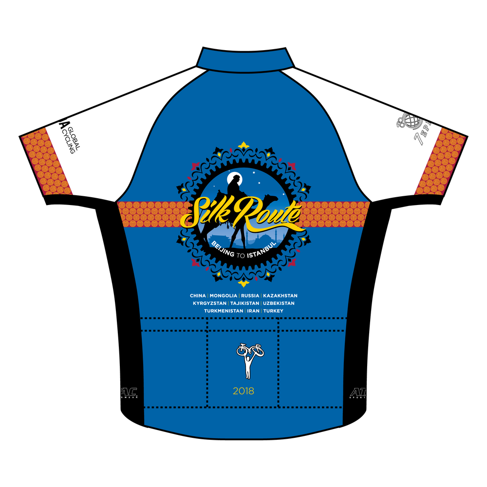 TDA - THE SILK ROUTE 2018_Cycling Jersey - Short Sleeve