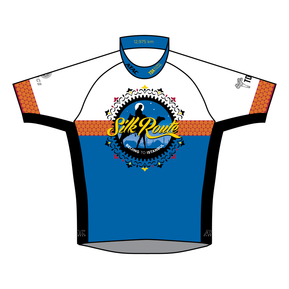TDA - THE SILK ROUTE 2018_Cycling Jersey - Short Sleeve