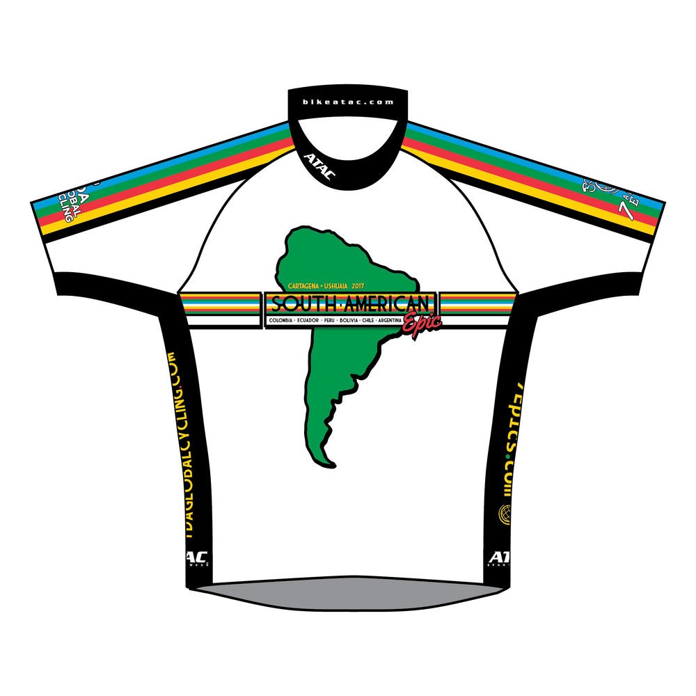 Copy of TDA - THE SOUTH AMERICA 2017_Cycling Jersey - Short Sleeve