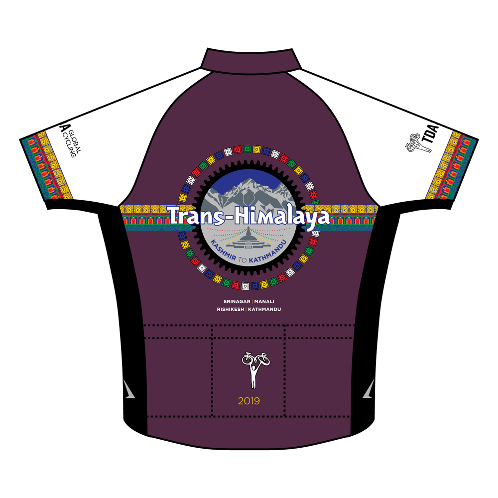 TDA - THE TRANS HIMALAYA 2019_Cycling Jersey - Short Sleeve
