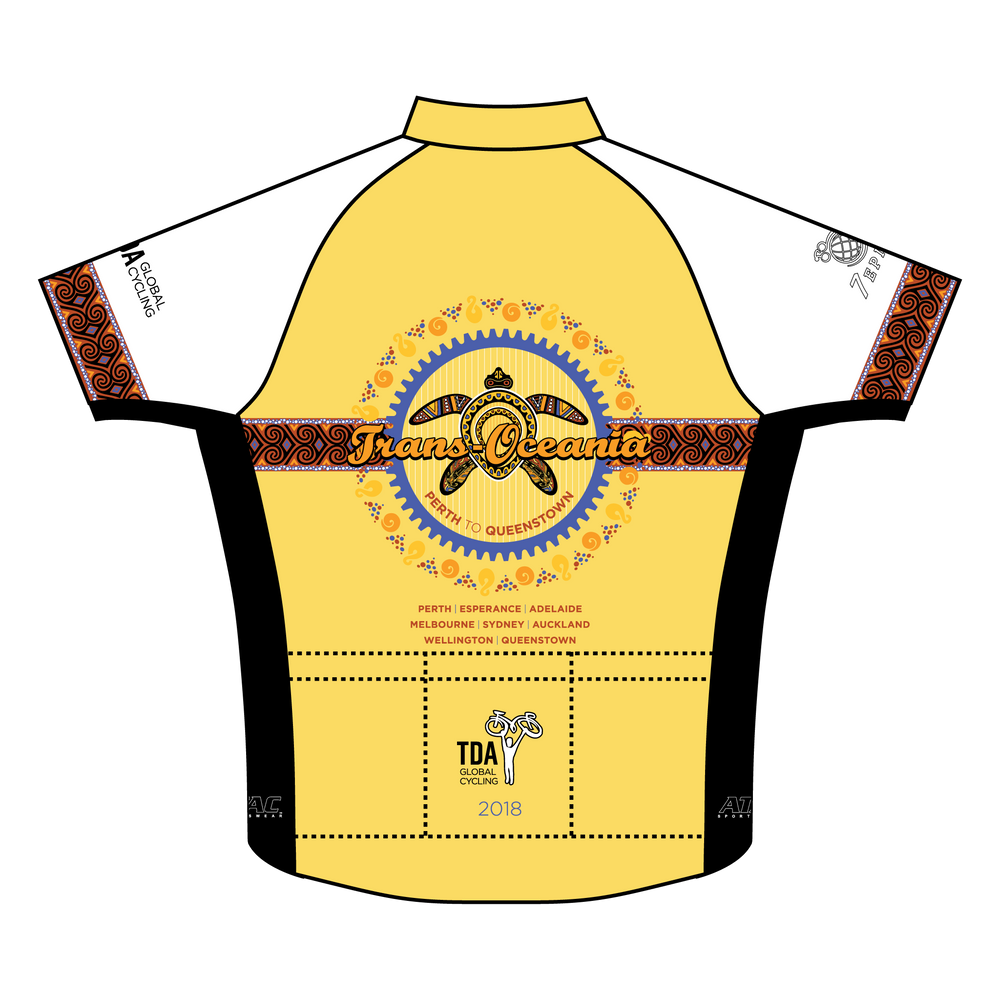 
                
                    Load image into Gallery viewer, TDA - THE TRANS OCEANA  2018_Cycling Jersey - Short Sleeve Portal
                
            