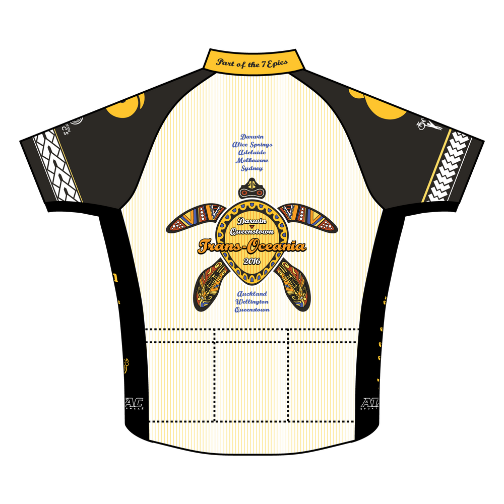 TDA - THE TRANS OCEANA  2017_Cycling Jersey - Short Sleeve