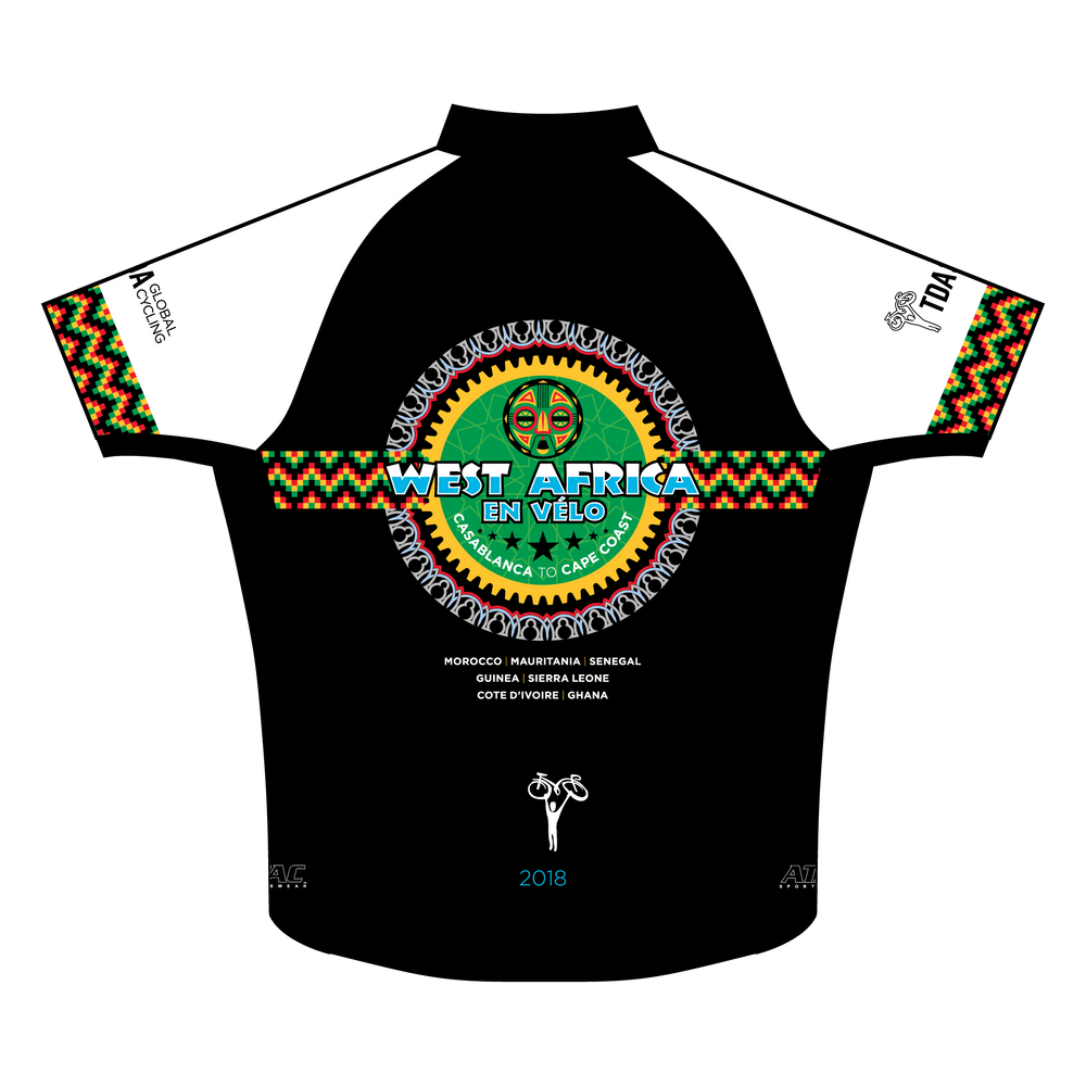 TDA - WEST AFRICA 2018 Cycling Jersey - Short Sleeve Portal