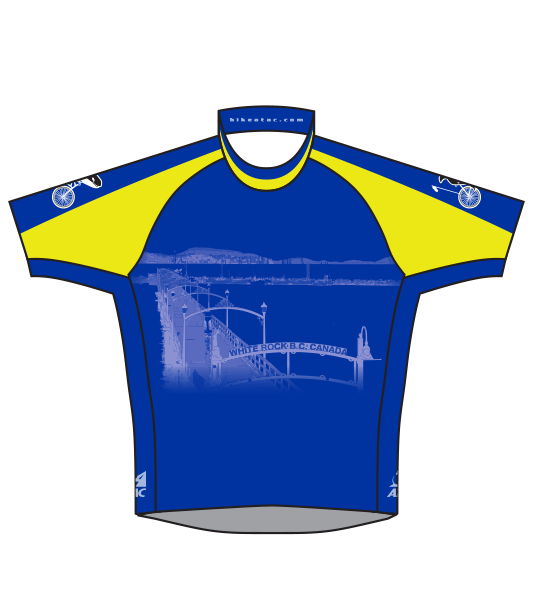 White Rock 050 (BLUE) - Cycling Jersey - Short Slv