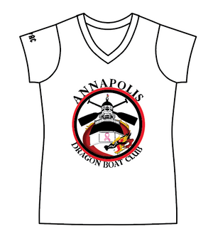 
                
                    Load image into Gallery viewer, Annapolis - Female V-Neck MyM Tee
                
            