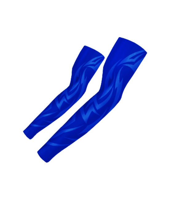 Arm Warmer Blue Design
