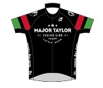 Major Taylor Cycling Club - Classic Jersey - Black