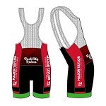 Major Taylor Cycling Club - Peloton Bib Shorts | Red